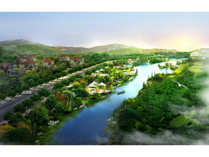 武广新城欧阳海灌渠生态景观高档住宅区 